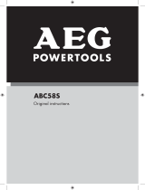 AEG ABC58S Original Instructions Manual