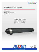 Alden I-SOUND HD User manual