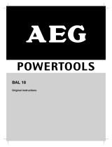 AEG BAL 18 Quick Manual