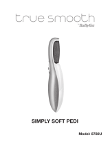 BaByliss True Smooth SIMPLY SOFT PEDI 8780U User manual