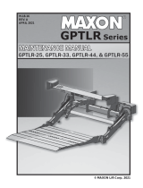 Maxon GPTLR Maintenance Manual