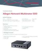 Allegro Industries Network Multimeter 500 Installation guide