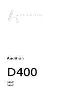 Asparion D400 User manual