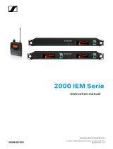 Sennheiser EK 2000 IEM User manual