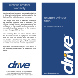 Drive Medical Chrome Oxygen Cylinder Rack Owner's manual