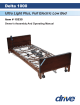 Drive Medical Delta Ultra-Light 1000 Full-Electric Low Bed Owner's manual