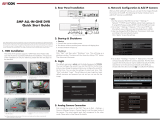 AVYCON AVR-TS504A Quick start guide