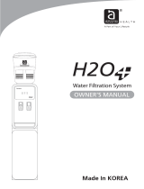 Advante H2O Plus Owner's manual