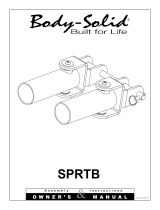 Body-Solid SPR1000BACKP4 User manual