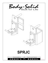 Body-Solid SPR1000BACKP4 User manual