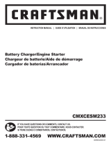 Schumacher CMXCESM233 Battery Charger/Engine Starter Owner's manual