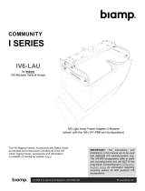 Biamp Community IV6-LAU Accessory User manual