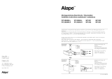 Alape WT.XS500.L Installation guide