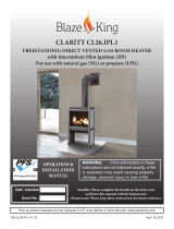 Blaze King Clarity 26 FS IPI Owner's manual
