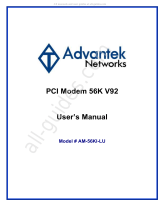 Advantek Networks AM-56KI-LU User manual