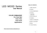 ACME LED MOOD Series User manual
