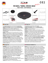 Audio System AS130 EM EVO 2 User manual