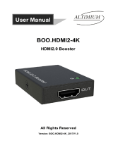 Altimium BOO.HDMI2-4K User manual