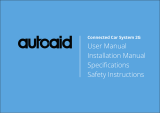 Autoaid Connected Car System 2G User manual