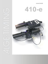 ALGE-Timing 410-e User manual