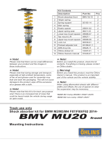 Ohlins BMV MU20 Mounting Instruction