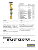 Ohlins BMV MU10 Mounting Instruction