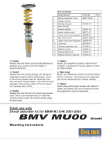 Ohlins BMV MU00 Mounting Instruction