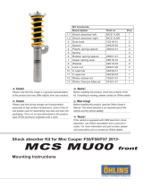 Ohlins MCS MU00 Mounting Instruction