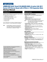 Advantech ASMB-822I Startup Manual