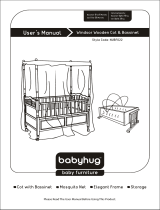 BabyhugWindsor Wooden Cot & Bassinet