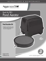 Aquascape Pro Pond Air PRO Instructions & Maintenance