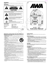 AWA 2601 User manual