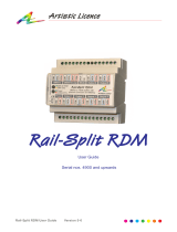 Artistic Licence Rail-Split RDM User manual