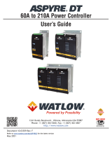 Watlow ASPYRE DT 60A to 210A User guide