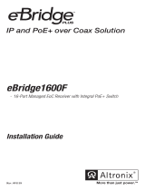 Altronix eBridge Plus 1600F Installation guide