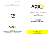 ADS ADS-1030 Installation And Operating Instructions Manual