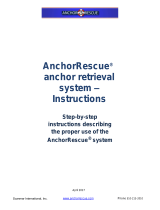 AnchorRescue AR100 Instructions Manual