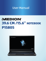 Medion Notebook ERAZER P15805 MD 63400 User manual
