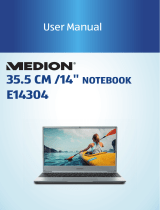 Medion Notebook AKOYA E14304 MD 63780 User manual