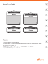 Bugera V22HD INFINIUM Quick start guide