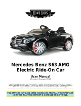 Rovo Kids Mercedes Benz S63 AMG User manual
