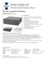 Box-Design Amp Box RS mono Product information