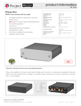 Pro-Ject Audio Systems Phono Box Product information