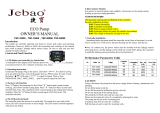 Jebao TSP-10000 Owner's manual