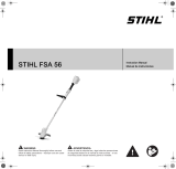 STIHL FSA 56 User manual