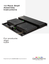 Datapath 1U Rack Mount Kit Instructions Quick start guide