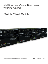 Datapath Aetria Integration with Arqa Quick start guide