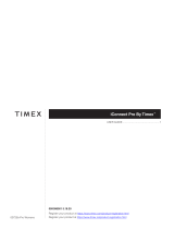 Timex M05J User manual