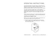 Avery Dennison 9460SNP Operating instructions