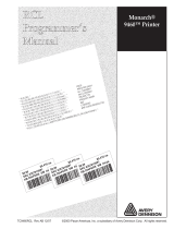 Avery Dennison 9460 Programmer's Manual